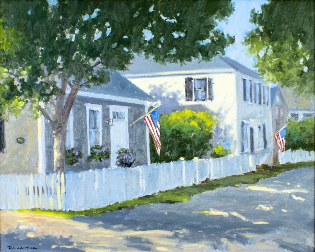 Robert Waltsak (NJ,b 1944) oil painting (1 of 12)