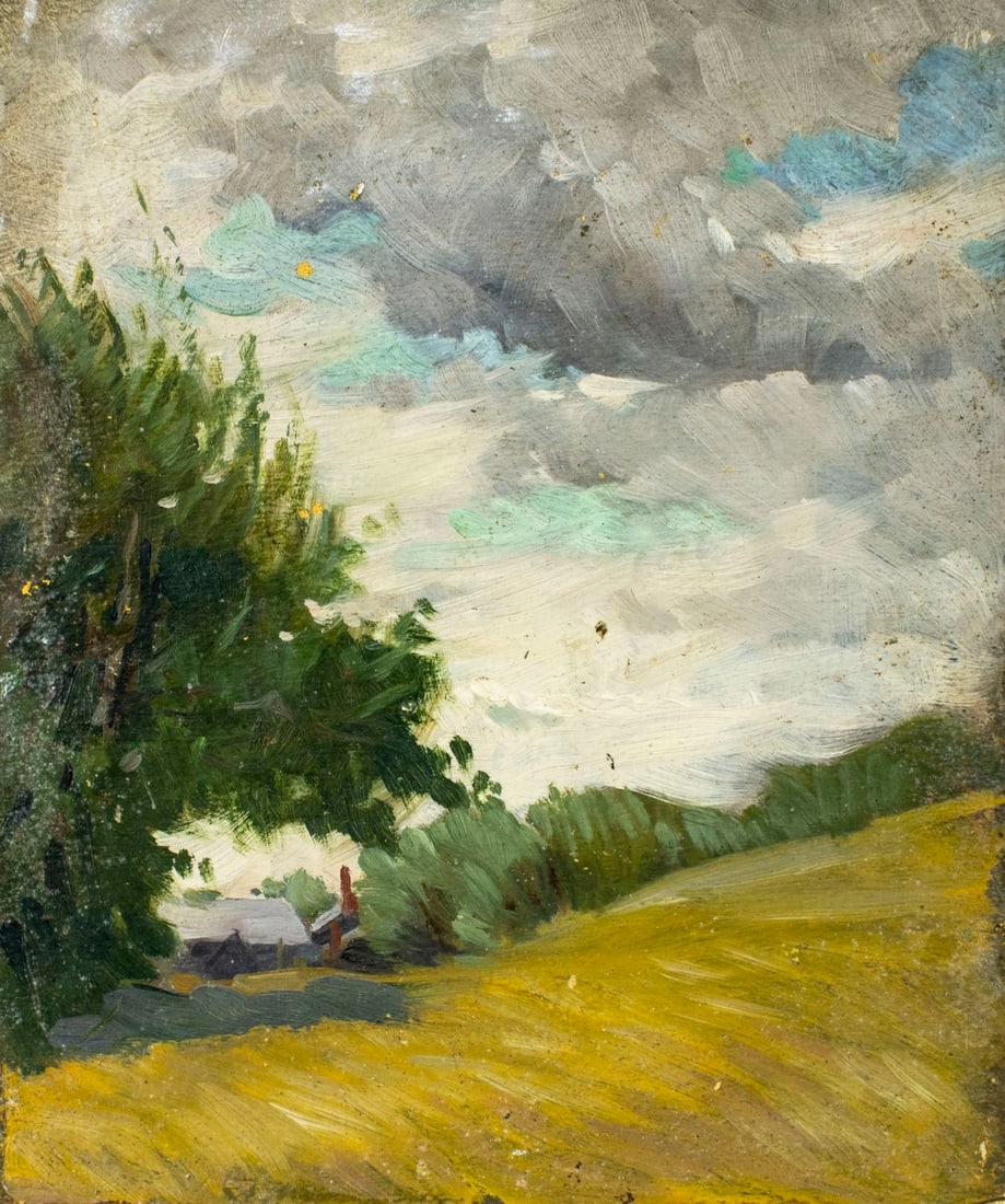 John Doe (US,early 20C) oil painting antique (1 of 10)