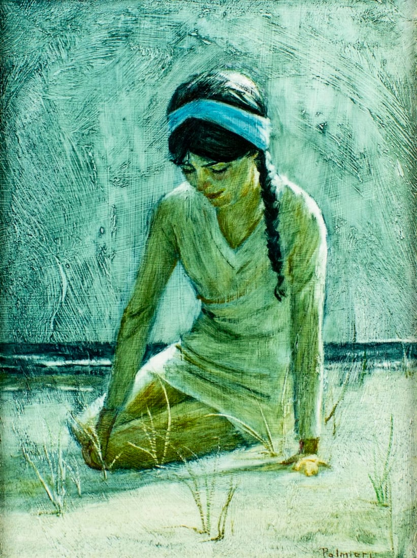 Frank Palmieri (NY,ME,1922-2017) oil painting (1 of 12)