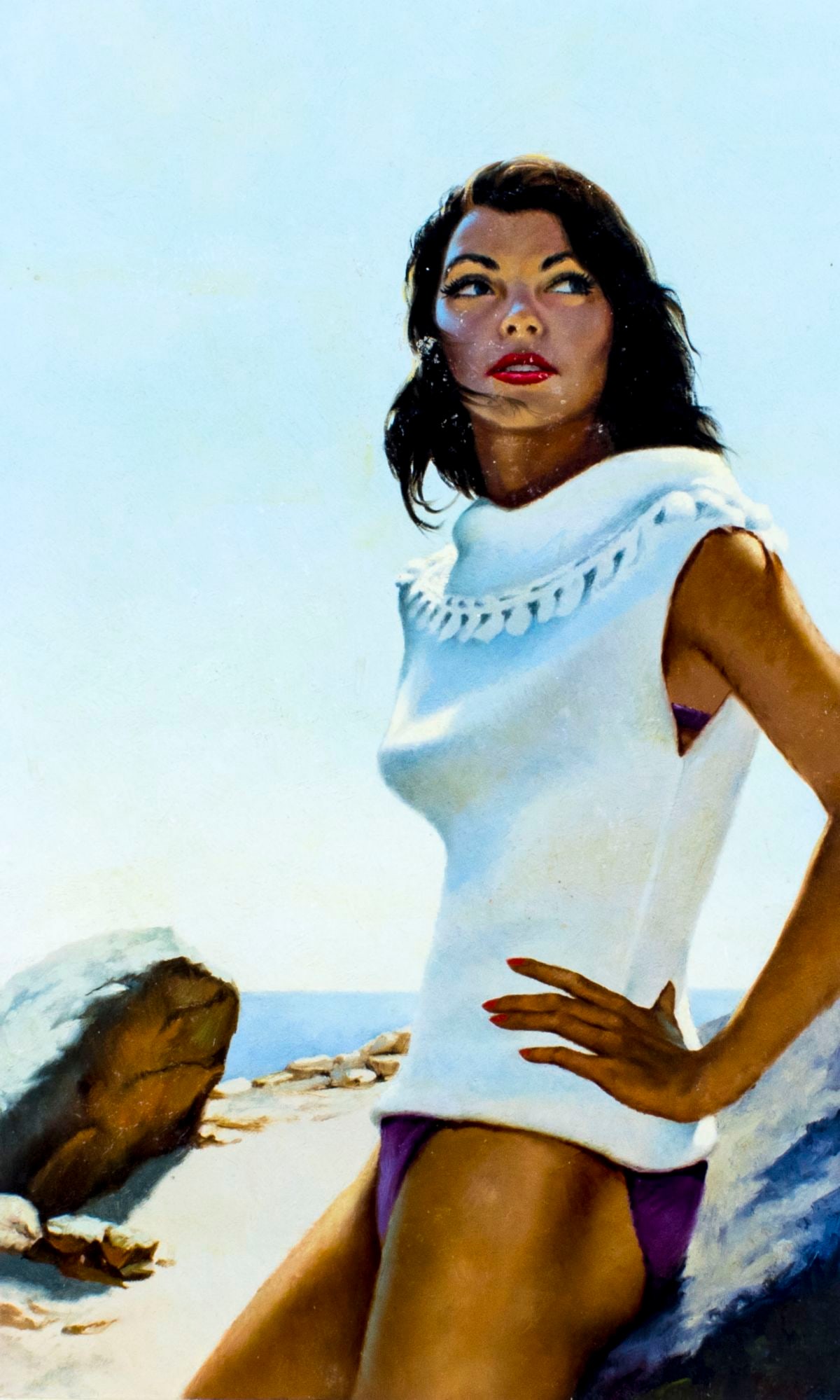 Ken Davies (ct,ma,19252017) Oil Painting Auction