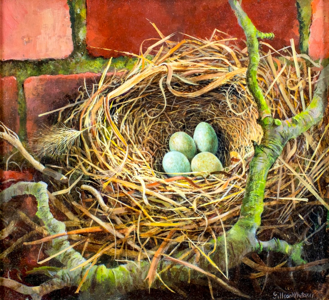 Gillean Whitaker (UK,20C) oil painting (1 of 12)