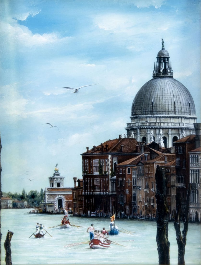 Thomas Easley (CA,NV,b 1949) oil painting (1 of 11)