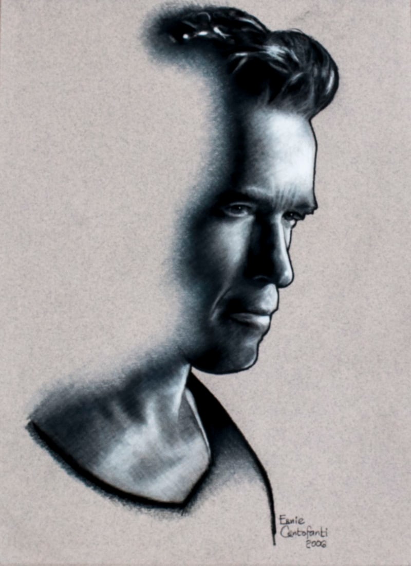 Ernie Centofanti (CA,b 1956) pastel painting (1 of 12)