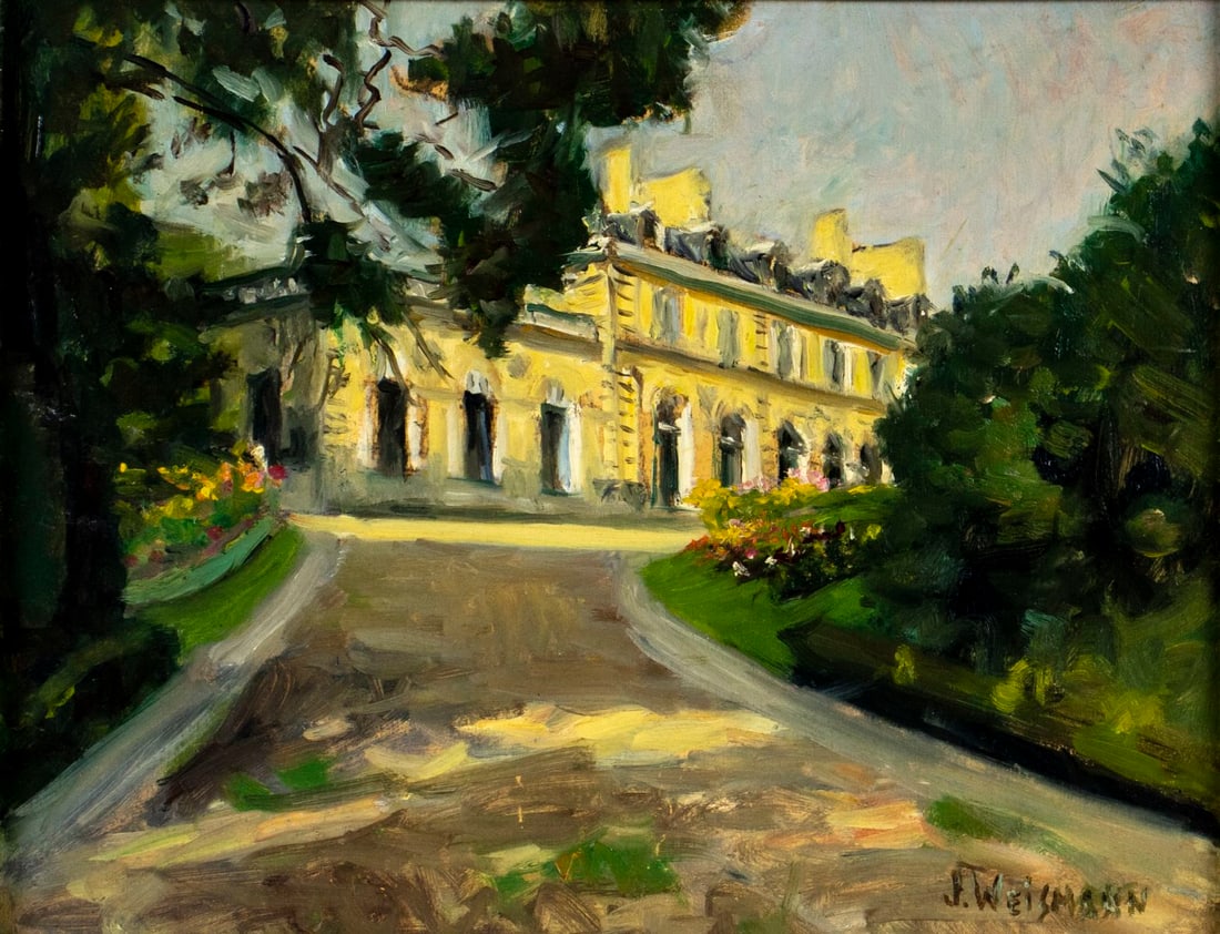 Jacques Weismann (France,1878-1962) oil painting (1 of 15)