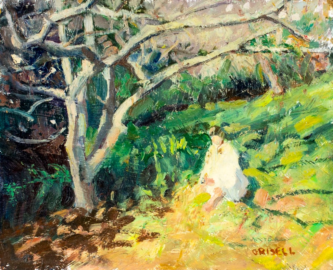 Susan Grisell (CT,b 1946) oil painting (1 of 11)