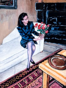 Evelyn Metzger (NY,Brazil,1911-2007) oil painting