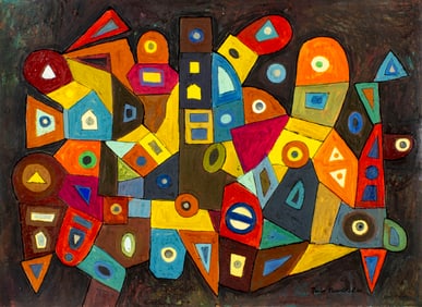 Martin Rosenthal (NY,MA,1899-1974) oil painting