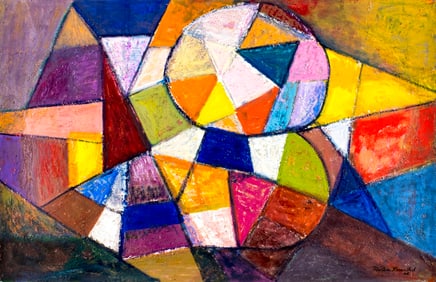 Martin Rosenthal (NY,MA,1899-1974) oil painting