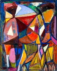 Martin Rosenthal (NY,MA,1899-1974) oil painting