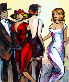 Elena Kein Kanevsky (Russia,b 1990) oil painting