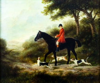 Shipley vintage decorative oil painting