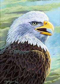 Doug Walgus (US,20/21C) gouache painting