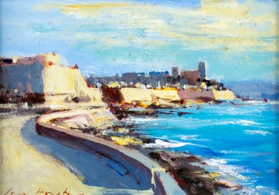 Ian Houston (UK,1934-2021) oil painting