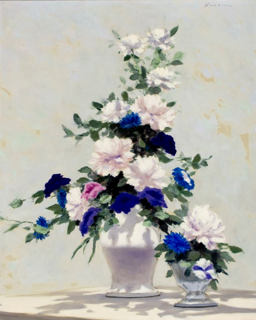 Andre Gisson (French,NY,CT,1921-2003) oil painting (1 of 12)