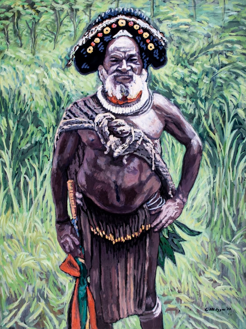 Evelyn Metzger (NY,Brazil,1911-2007) oil painting (1 of 14)