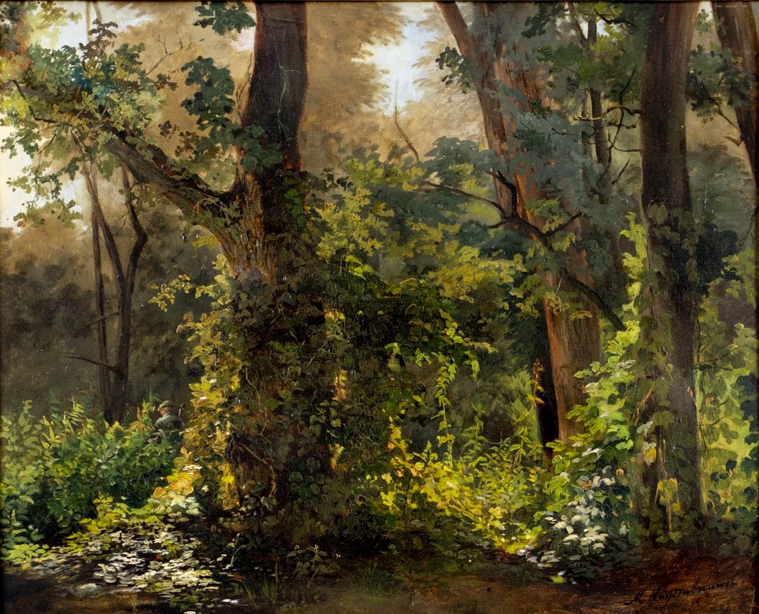 Martinus Kuytenbrouwer II (Dutch,1821-1897) oil painting antique (1 of 13)