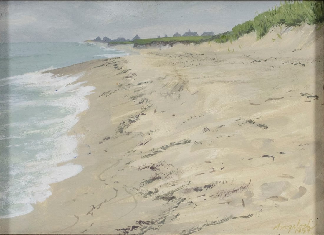 Robert Angeloch (NY,1922-2011) oil painting (1 of 13)