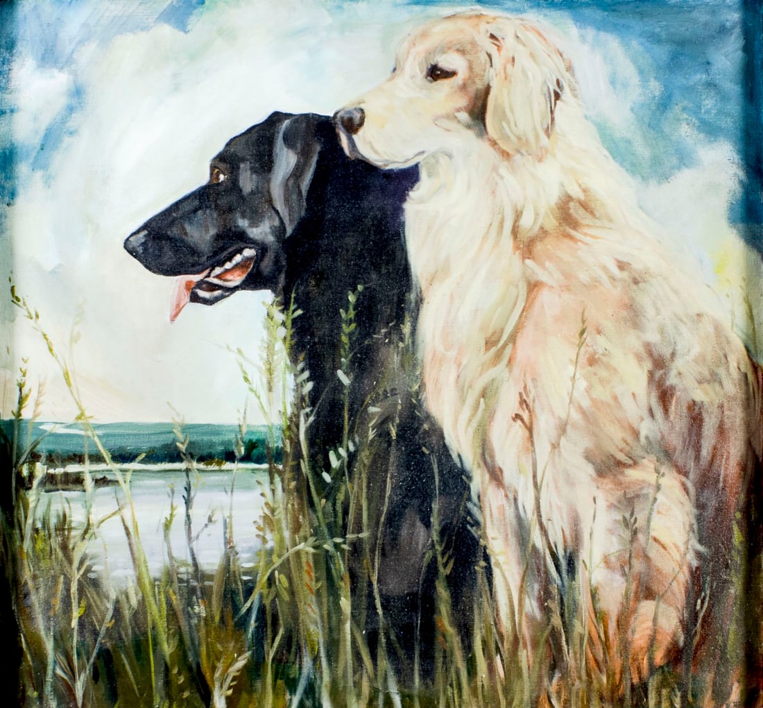 Vintage 20C American oil painting (1 of 14)