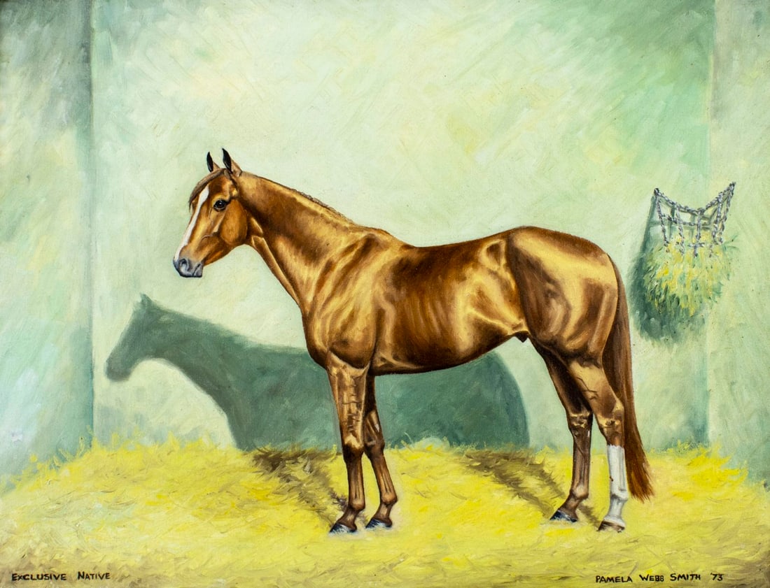 Pamela Webb Smith (US,20C) oil painting (1 of 12)