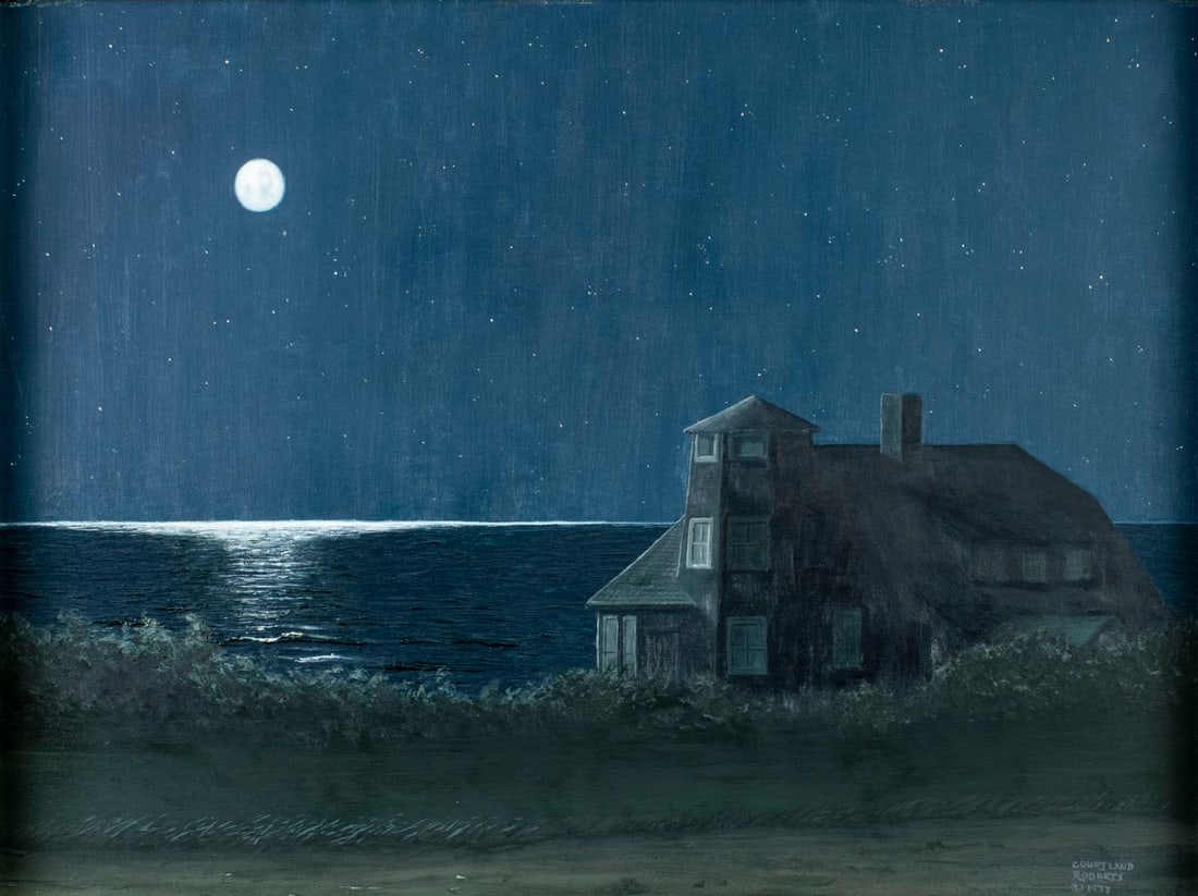 Courtland Roberts (US,20C) oil painting (1 of 14)