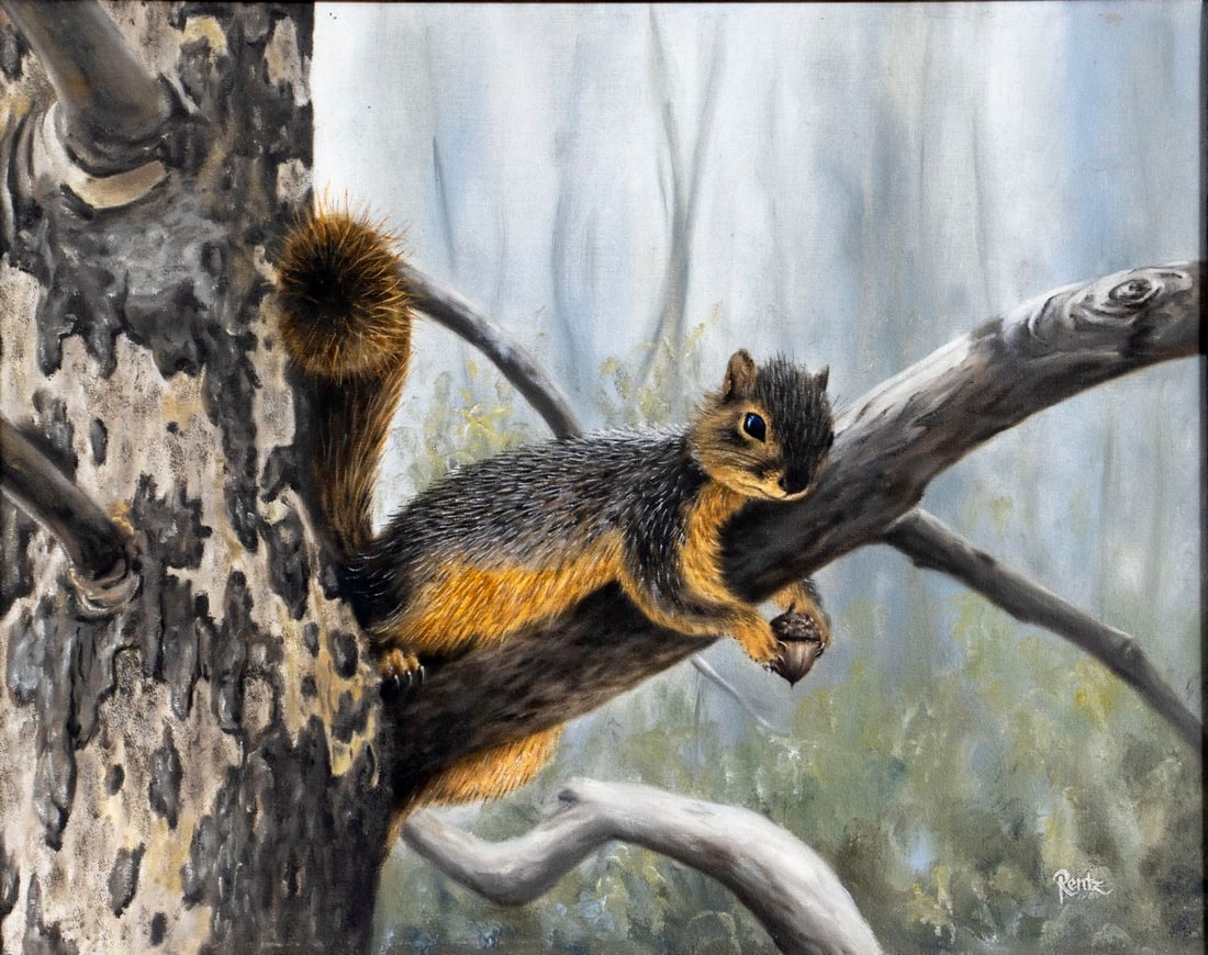 Peter Rentz (US,20C) oil painting (1 of 13)