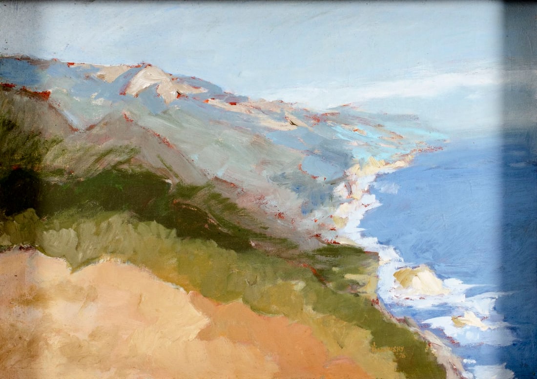 John Hanovsky (PA,1947-2020) oil painting (1 of 13)