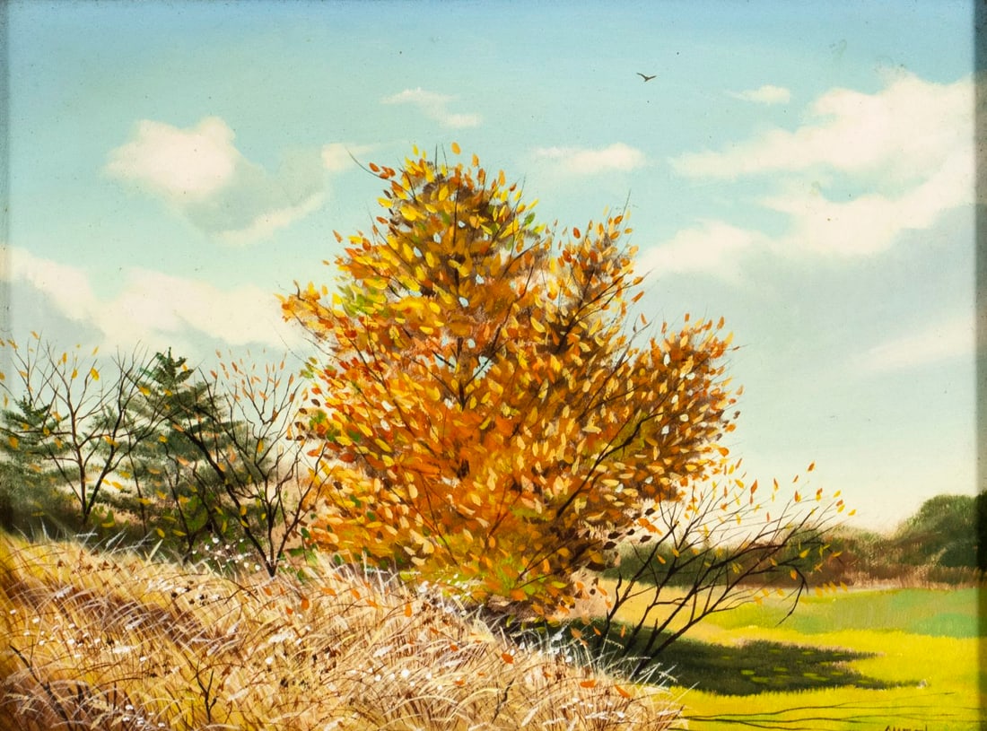 Gary Ampel (NJ,20C) oil painting (1 of 13)