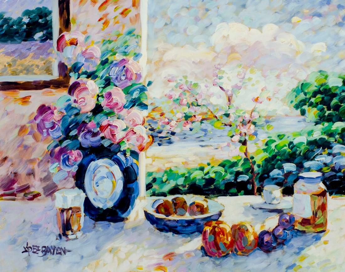 Lisandro Baylon (Argentina,US,b 1951) oil painting (1 of 14)