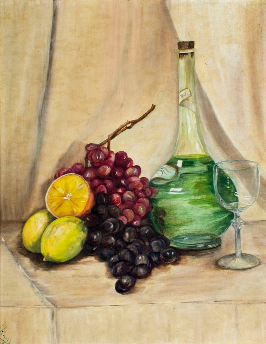 M Knoll (NJ,mid 20C) oil painting antique (1 of 11)