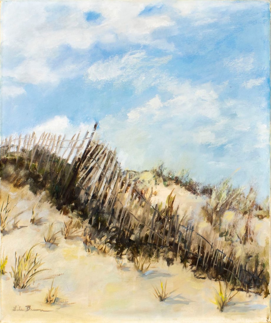 L Brewer (US,20C) oil painting (1 of 11)