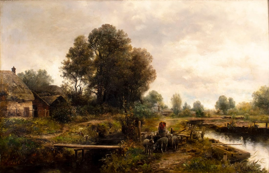 Emil Barbarini (Austria,1855-1933) oil painting antique (1 of 14)