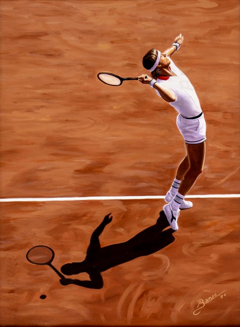 Glen Fortune Banse (NJ,1948-2018) oil painting (1 of 13)