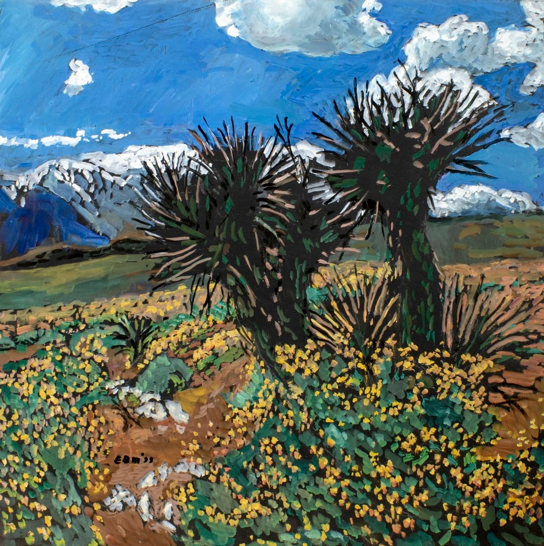 Evelyn Metzger (NY,Brazil,1911-2007) oil painting (1 of 13)