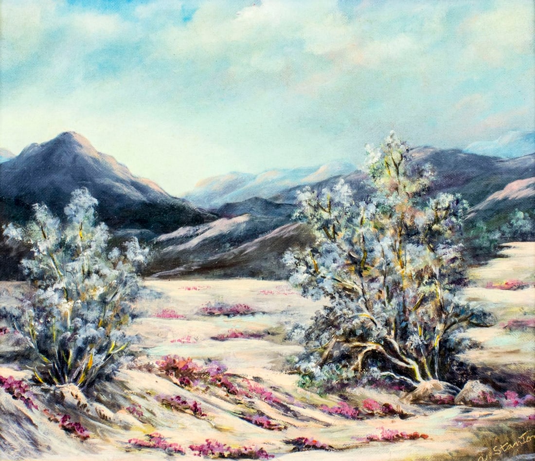 Alva V Stanton (CA,20C) oil painting (1 of 11)