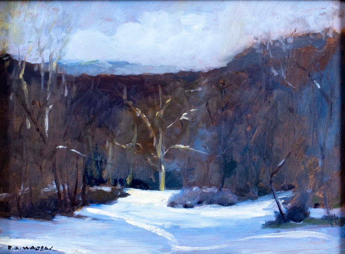 Robert Waltsak (NJ,b 1944) oil painting (1 of 14)