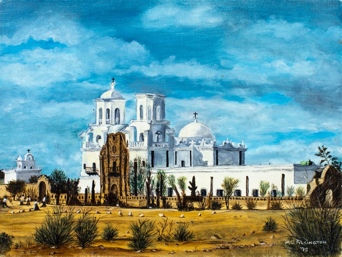 M L Pilkington (US,20C) oil painting (1 of 13)