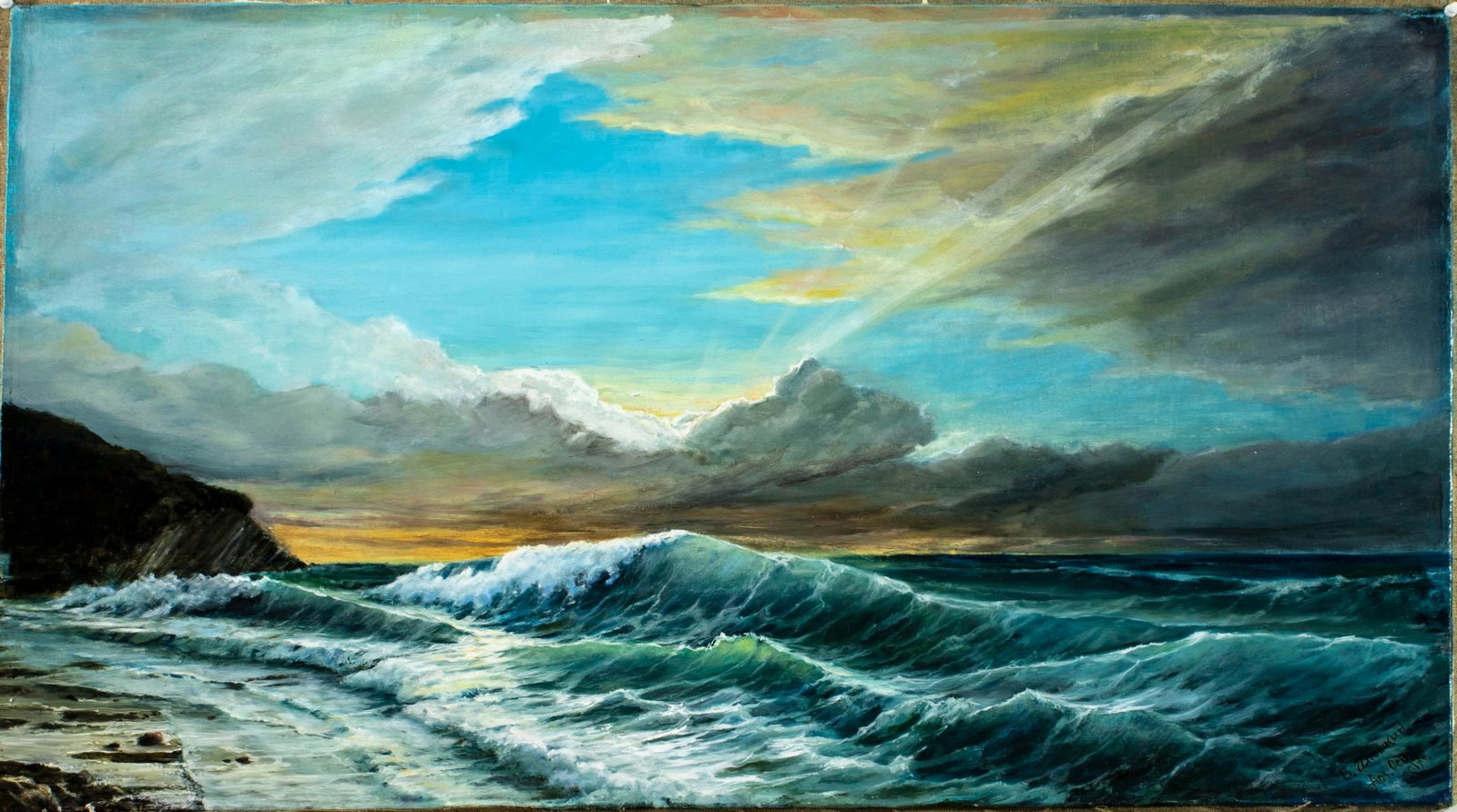 Viktor Ilyushkin (Russia,b 1946) oil painting (1 of 12)