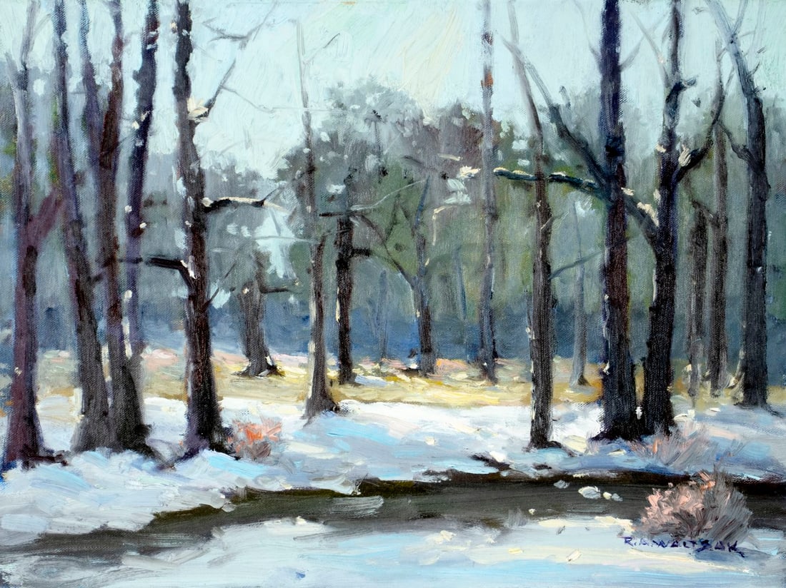 Robert Waltsak (NJ,b 1944) oil painting (1 of 13)