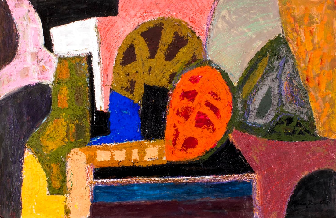 Martin Rosenthal (NY,MA,1899-1974) oil painting (1 of 11)