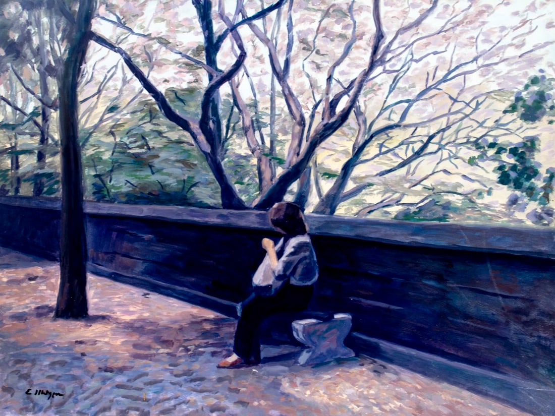 Evelyn Metzger (NY,Brazil,1911-2007) oil painting (1 of 13)