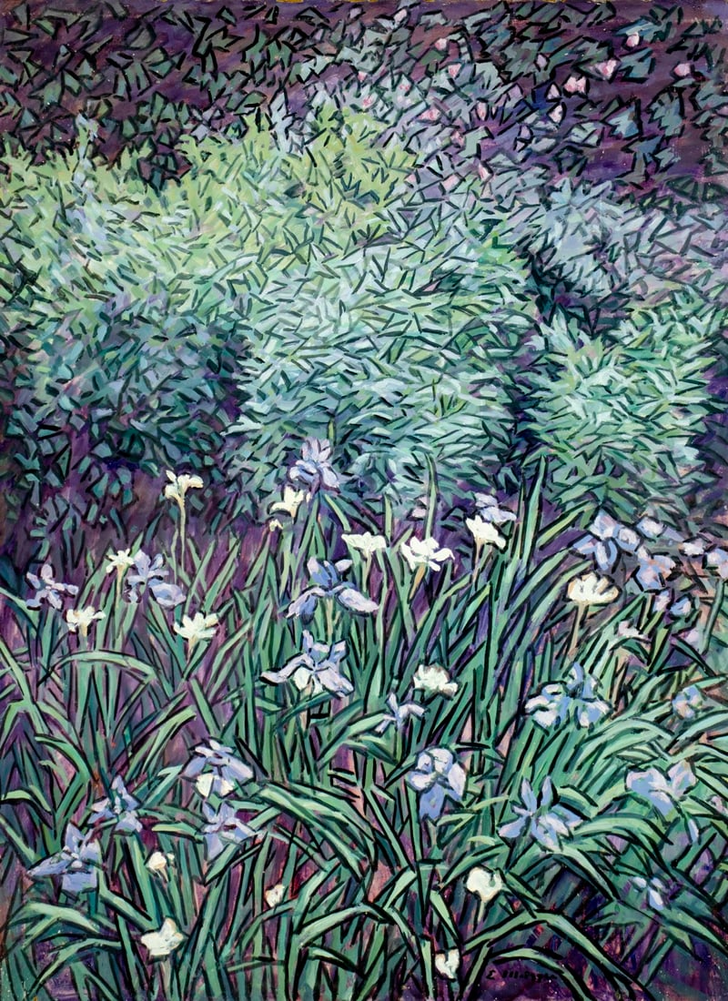 Evelyn Metzger (NY,Brazil,1911-2007) oil painting (1 of 14)