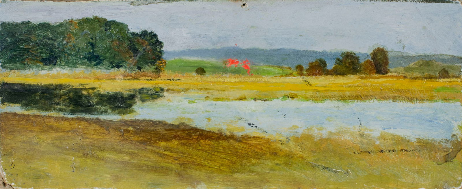 John Mansfield (MA,CT,1849-1933) oil painting antique (1 of 13)