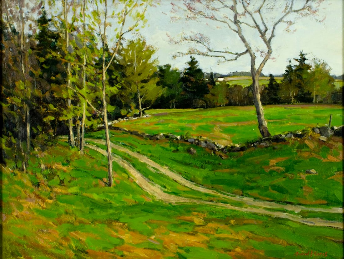 Michael Karas (ME,SC,MA,b 1954) oil painting (1 of 12)