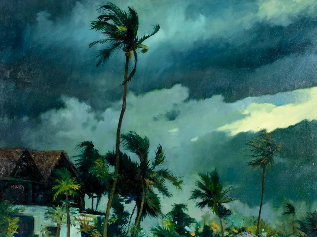 Frank Milby (MA,1933-2023) oil painting (1 of 13)