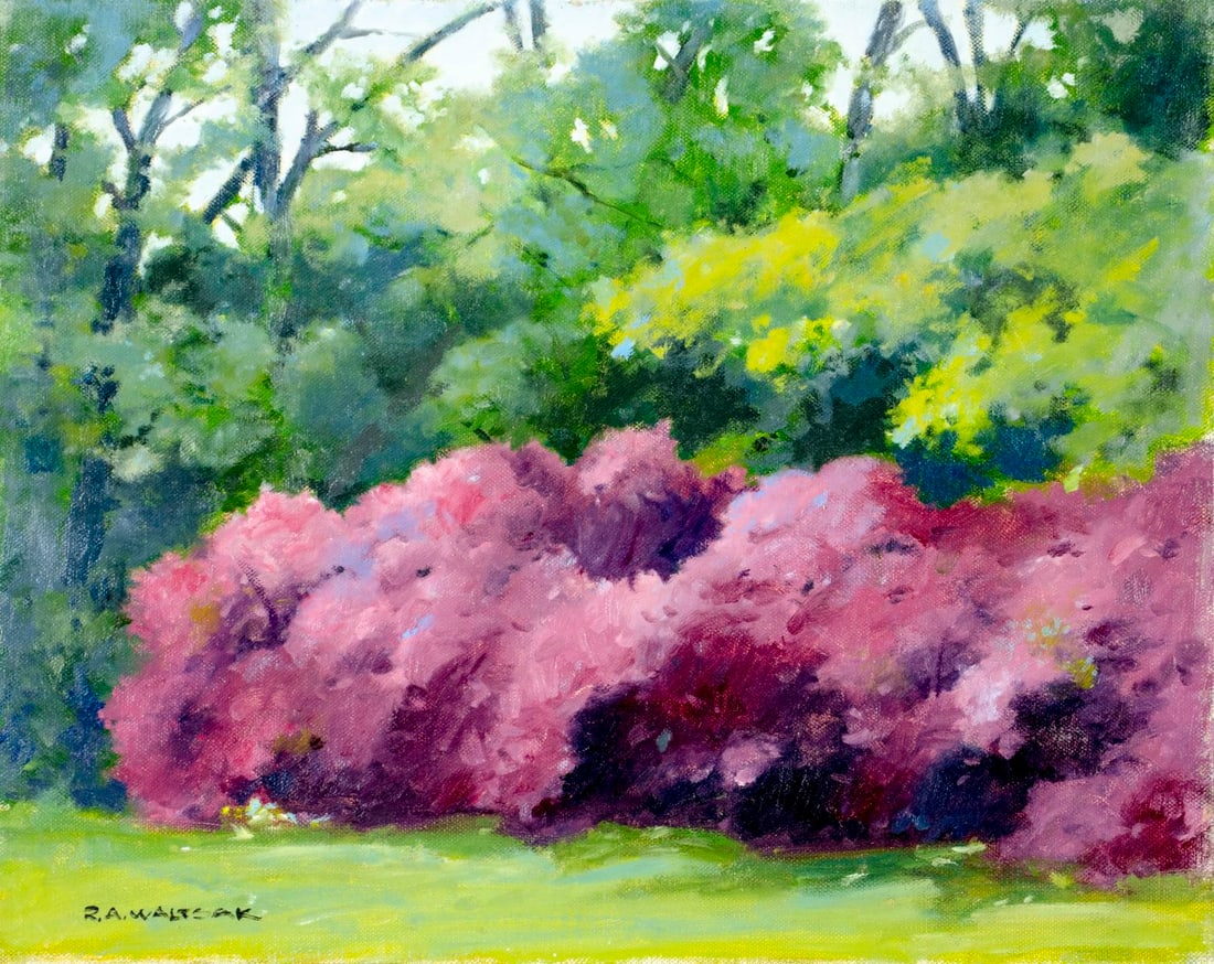 Robert Waltsak (NJ,b 1944) oil painting (1 of 13)