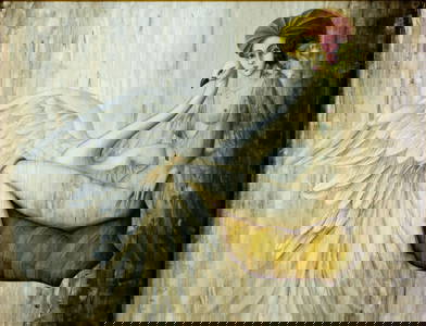 Philippe Auge (France,1935-?) oil painting