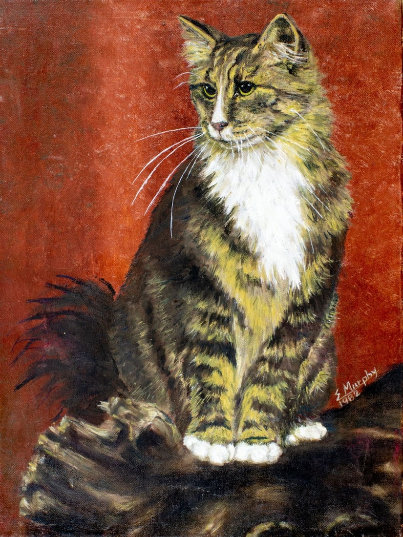 E Murphy (US,20C) oil painting (1 of 12)