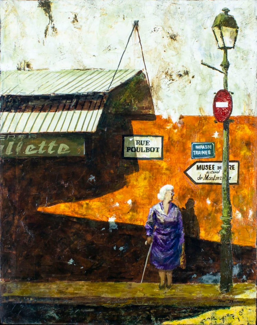 Ron Dembosky (PA,1934-1996) oil painting (1 of 14)