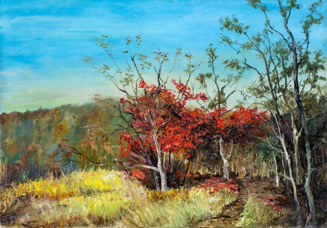 Viktor Ilyushkin (Russia,b 1946) oil painting (1 of 13)