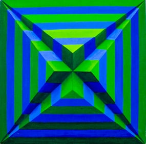 Tony King (NY,CA,b 1944) oil painting